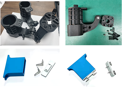 Custom injection molding assembly of CNC parts (2)